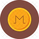 Monero Cryptocurrency Monero Coin Icône