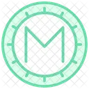 Icone De Linha Duotonica De Criptografia Icon