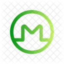 Monero Cryptocurrency Crypto Icône