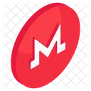 Moeda Monero Criptomoeda Criptografia Icon