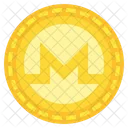 Monero Xmr Coin Cripto Dinero Digital Criptomoneda Icono