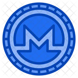 Monero-Münze  Symbol