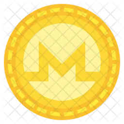 Monero-Münze  Symbol