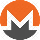 Logotipo Monero Xmr Criptomoeda Moedas Criptograficas Ícone