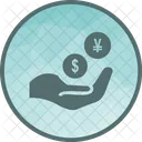 Monetary Help Donation Icon