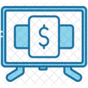 Monetizacao Smart Tv Tv Ícone