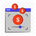 Monetizacao Dinheiro Marketing Ícone