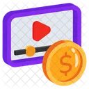 Monetizacao Conteudo Pago Ppc Ícone