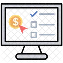 Pago Por Clique Ícone