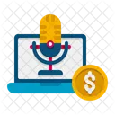 Monetizacao De Podcast Monetizacao De Podcast Publicidade Ícone