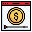 Monetizacao Monetizar Anuncio Em Video Ícone