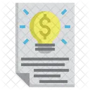 Monetización de contenidos  Icon