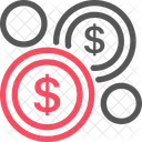 Monetizacion Dinero Finanzas Icon