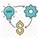 Monetizacion Dinero Configuracion Icon