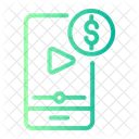 Monetizacion Monetizar Reproductor De Video Icon