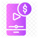 Monetizacion Monetizar Reproductor De Video Icon