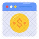 Monetization Dollar Coin Icon