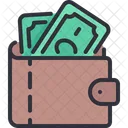 Money Wallet Billfold Icon