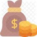 Money Coin Money Bag Icon