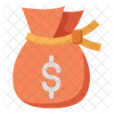 Money Dollar Money Bag Icon
