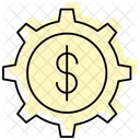 Money Management Color Shadow Line Icon Icon