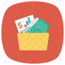 Money File Finance Icon