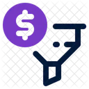 Money Filter Sale Icon