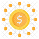 Money Dollar Coin Icon