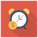 Money Clock Finance Icon