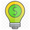 Money Dollar Idea Icon