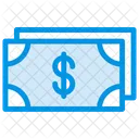 Earning Dollar Cash Icon