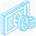 Dollar Money Institution Icon