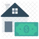 Money House Dollar Icon