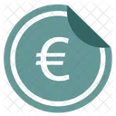 Money Euro Sticker Icon