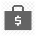 Money Briefcase Bag Icon