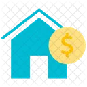Money Money Home Real Estate Money Icon