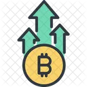 Bitcoin Money Arrow Icon