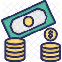 Dollar Currency Coins Icon