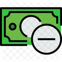 Money Bill Remove Icon