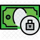 Money Bill Lock Icon