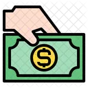 Money Hand Finance Icon