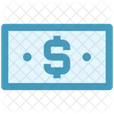 Cash Dollar Bank Note Icon