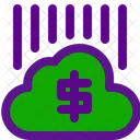 Money Cloud Banking Icon