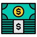 Money Stack Finance Icon