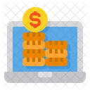Computer Money Laptop Icon