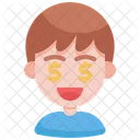 Money Eyes Smilley Icon
