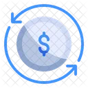 Billing Money Loop Icon