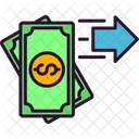 Money Cash Dollars Icon