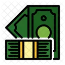 Cash Bundle Stack Icon