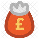 Money Sack Pound Icon